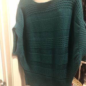 Forever 21: Dark Teal short sleeve sweater